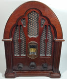 1989 GE General Electric Reproduction Wood Cased Cathedral AM/FM Radio 7-4100JA