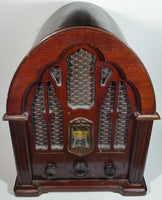 1989 GE General Electric Reproduction Wood Cased Cathedral AM/FM Radio 7-4100JA