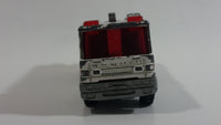 2002 Matchbox Flame Fighters Dennis Sabre Ladder Truck White #5 Die Cast Toy Car Emergency Vehicle