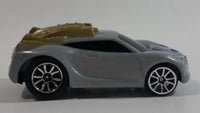 MotorMax Fantasy Car Grey Pullback Motorized Friction Plastic Die Cast Toy Car Vehicle