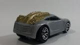 MotorMax Fantasy Car Grey Pullback Motorized Friction Plastic Die Cast Toy Car Vehicle