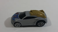 MotorMax Fantasy Car Grey Pullback Motorized Friction Plastic Die Cast Toy Car Vehicle