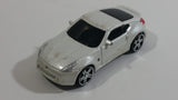 Rare Maisto Nissan Fairlady 370Z Pearl White Die Cast Toy Car Vehicle