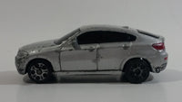 Maisto BMW X6 Silver Grey Die Cast Toy Car Vehicle