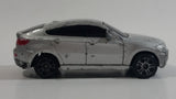 Maisto BMW X6 Silver Grey Die Cast Toy Car Vehicle