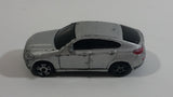 Maisto BMW X6 Silver Grey Die Cast Toy Car Vehicle