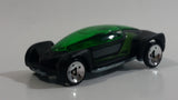 2008 Hot Wheels Hybrid Racers 2002 Autonomy Concept Black Die Cast Toy Car Vehicle with Removable Body