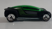 2008 Hot Wheels Hybrid Racers 2002 Autonomy Concept Black Die Cast Toy Car Vehicle with Removable Body