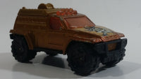 2007 Matchbox Pirates 4x4 Fire Truck Metalflake Copper Orange Brown Die Cast Toy Car Vehicle