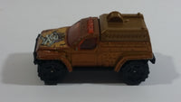 2007 Matchbox Pirates 4x4 Fire Truck Metalflake Copper Orange Brown Die Cast Toy Car Vehicle