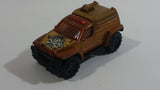 2007 Matchbox Pirates 4x4 Fire Truck Metalflake Copper Orange Brown Die Cast Toy Car Vehicle