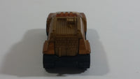 2007 Matchbox Pirates 4x4 Fire Truck Metalflake Copper Orange Brown Die Cast Toy Car Vehicle