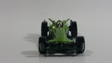 2008 Hot Wheels Hybrid Racers F-Racer Light Green Die Cast Toy Race Car Vehicle