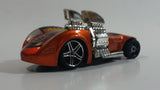 2006 Hot Wheels Big Blocks Twin Mill Hardnoze Metallic Orange Die Cast Toy Race Car Vehicle