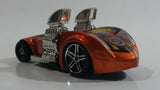 2006 Hot Wheels Big Blocks Twin Mill Hardnoze Metallic Orange Die Cast Toy Race Car Vehicle