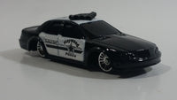 Maisto Ford Interceptor Haywood Police Tactical Unit 1035 Black and White Die Cast Toy Police Officer Cop Vehicle