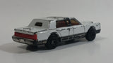 1989 Matchbox Lincoln Town Car White Die Cast Toy Car Vehicle - Macau