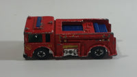 1982 Hot Wheels Fire Eater Red Fire Truck Die Cast Toy Car Vehicle - BW - Blue Lights