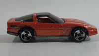 2001 Hot Wheels 1980 Corvette Pearl Orange Die Cast Toy Car Vehicle