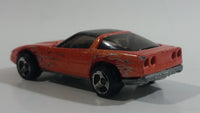 2001 Hot Wheels 1980 Corvette Pearl Orange Die Cast Toy Car Vehicle