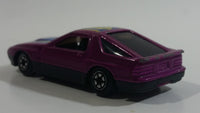 Yatming Mazda RX-7 Turbo Purple Super 8 No. 807 Die Cast Toy Car Vehicle