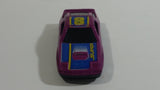 Yatming Mazda RX-7 Turbo Purple Super 8 No. 807 Die Cast Toy Car Vehicle