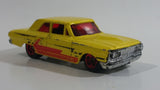 2007 Hot Wheels All Stars Ford Thunderbolt Yellow Die Cast Toy Muscle Car Vehicle