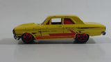 2007 Hot Wheels All Stars Ford Thunderbolt Yellow Die Cast Toy Muscle Car Vehicle