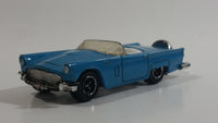 2007 Matchbox 1957 Ford Thunderbird Convertible Blue Die Cast Toy Car Vehicle