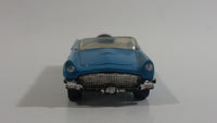 2007 Matchbox 1957 Ford Thunderbird Convertible Blue Die Cast Toy Car Vehicle