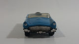 2007 Matchbox 1957 Ford Thunderbird Convertible Blue Die Cast Toy Car Vehicle