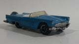 2007 Matchbox 1957 Ford Thunderbird Convertible Blue Die Cast Toy Car Vehicle