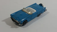 2007 Matchbox 1957 Ford Thunderbird Convertible Blue Die Cast Toy Car Vehicle