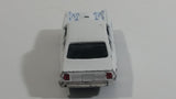 MotorMax No. 6130 American Graffiti 1976 Chevy Vega White with Blue Flames 1:60 Scale Die Cast Toy Muscle Car Vehicle