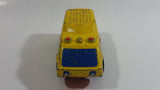 Vintage 1979 Mattel Wheels Rescue Ambulance Yellow Die Cast Toy Car Vehicle - Hong Kong