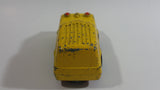 Vintage 1979 Mattel Wheels Rescue Ambulance Yellow Die Cast Toy Car Vehicle - Hong Kong