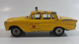 Rare Vintage metOsul #10 Mercedes-Benz 200 Taxi Cab Yellow 1/43 Scale Die Cast Toy Car Vehicle - Portugal