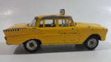 Rare Vintage metOsul #10 Mercedes-Benz 200 Taxi Cab Yellow 1/43 Scale Die Cast Toy Car Vehicle - Portugal