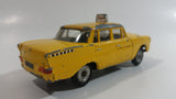Rare Vintage metOsul #10 Mercedes-Benz 200 Taxi Cab Yellow 1/43 Scale Die Cast Toy Car Vehicle - Portugal