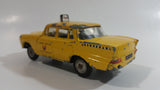 Rare Vintage metOsul #10 Mercedes-Benz 200 Taxi Cab Yellow 1/43 Scale Die Cast Toy Car Vehicle - Portugal