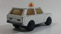 Vintage 1975 Lesney Matchbox Rolamatics No. 20 Police Patrol White Die Cast Toy Car Vehicle