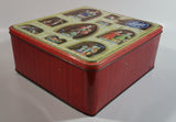 Rare Vintage United Biscuits Large Tin Metal Container