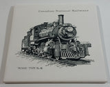 Canadian National Railways CNR 'Mogul' Type No. 81 Ceramic Tile