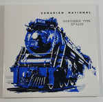 Canadian National Railway "Northern Type" No. 6218 Train Locomotive Ceramic Tile