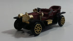 Vintage Reader's Digest High Speed Corgi Victoria Dark Red and Gold No. 216 Classic Die Cast Toy Antique Car Vehicle