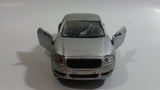 2000 New Ray Audi TT Silver Grey Pull Back Motorized Friction 1/43 Scale Die Cast Toy Car Vehicle with Opening Doors