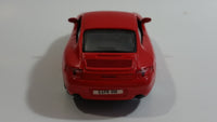 Maisto 1997 Porsche 911 Carrera Red Pull Back Motorized Friction 1/38 Scale Die Cast Toy Car Vehicle with Opening Doors