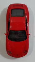 Maisto 1997 Porsche 911 Carrera Red Pull Back Motorized Friction 1/38 Scale Die Cast Toy Car Vehicle with Opening Doors