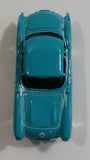 Maisto 1957 Chevrolet Corvette Teal With White Stripe Die Cast Toy Car Vehicle