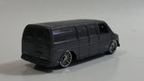 Rare HTF Maisto Chevrolet Express Van 3500 Dark Grey Die Cast Toy Car Vehicle